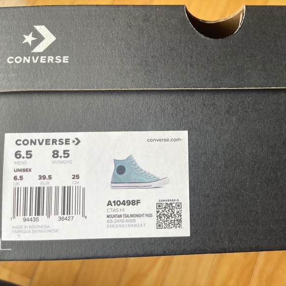 💎 Teal Chuck Taylor All Stars – SOLD-OUT Color! 🛍️ - Picture 3 of 7